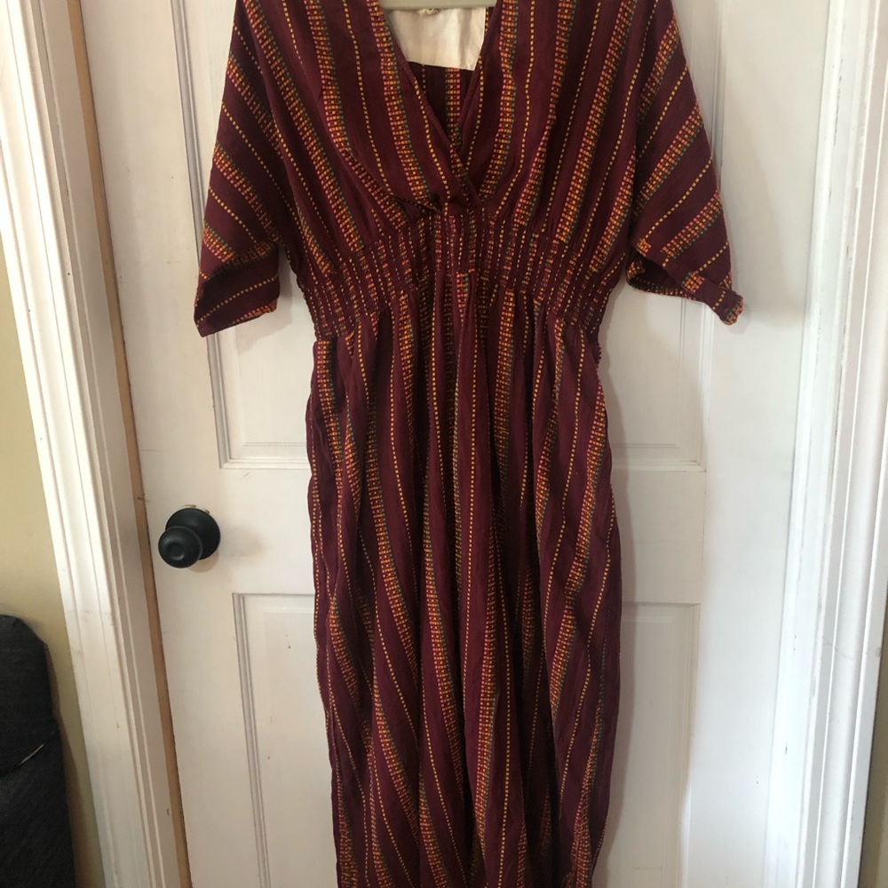 Ace & Jig Burgundy Dani Dress